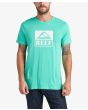 Hombre con Camiseta de manga corta Reef Driver turquesa 