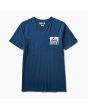 Camiseta de manga corta Reef Wellie azul marino para hombre