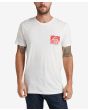 Hombre con Camiseta de manga corta Reef Wellie blanca 