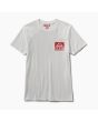 Camiseta de manga corta Reef Wellie blanca para hombre 