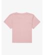 Camiseta de manga corta Roxy Girl Baby One More Time Rosa para chica 8-16 años posterior