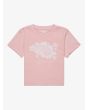 Camiseta de manga corta Roxy Girl Baby One More Time Rosa para chica 8-16 años