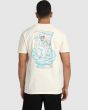 Hombre con Camiseta de manga corta Rvca Luke Pelletier x Kristen Liu Wong beige posterior