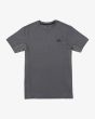 Camiseta deportiva de manga corta RVCA VA Sport Vent Gris para hombre