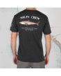 Hombre con camiseta de manga corta Salty Crew Bruce Premium gris posterior