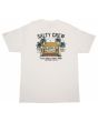 Camiseta de manga corta Salty Crew Hut Standard Blanca para hombre posterior