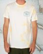Hombre con camiseta de manga corta Salty Crew Stealth Tie Dye Premium blanca frontal