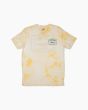 Camiseta de manga corta Salty Crew Stealth Tie Dye Premium blanca para hombre
