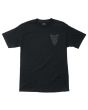 Camiseta de manga corta Santa Cruz Bullet 66 Negra para hombre