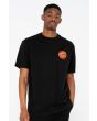 Hombre con Camiseta de manga corta Santa Cruz Classic Dot Chest Negra frontal