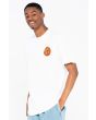 Hombre con Camiseta de manga corta Santa Cruz Classic Dot Chest Blanca izquierda