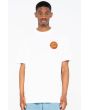 Hombre con Camiseta de manga corta Santa Cruz Classic Dot Chest Blanca