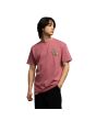 Hombre con camiseta de manga corta Santa Cruz Melting Hand Rosa frontal