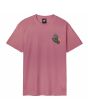 Camiseta de manga corta Santa Cruz Melting Hand Dusty Rose para hombre