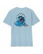 Camiseta de manga corta Santa Cruz Screaming Wave Azul Celeste para hombre