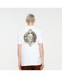 Hombre con camiseta de manga corta Santa Cruz Wooten Crest Blanca posterior