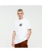 Hombre con camiseta de manga corta Santa Cruz Wooten Crest Blanca