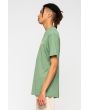 Hombre con camiseta de manga corta Santa Cruz Dot Stripe verde lateral