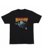 Camiseta de manga corta Santa Cruz x Thrasher O'Brien Reaper Negra para hombre 