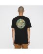 Hombre con Camiseta de manga corta Santa Cruz Winkowski Volcano Dot Negra