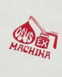 Camiseta sin mangas Deus Ex Machina Calico Muscle blanca para hombre logo