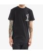 Hombre con camiseta de Manga Corta DC Shoes Reach For It negro frontal