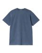 Camiseta holgada de manga corta Carhartt WIP Duster Elder Azul teñida con pigmentos para hombre posterior