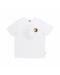 Camiseta Orgánica de manga corta T&C Surf Designs 71 Yin Yang Logo Blanca para hombre