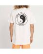 Hombre con Camiseta de manga corta Town & Country Ying Yang Logo blanca 