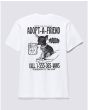 Camiseta de manga corta Vans Adopted a Friend Blanca Unisex posterior