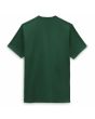 Camiseta de manga corta Vans Bones verde para hombre posterior