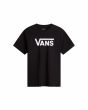 Camiseta de manga corta Vans Classic Negra con logo blanco para hombre