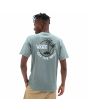 Hombre con camiseta de manga corta Vans Classic Mini Dual Palm Verde 
