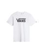 Camiseta de manga corta Vans Classic Blanca con logo Negro para hombre
