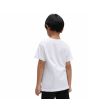 Niño con camiseta de manga corta Vans Dyed Blocks Kids blanca posterior