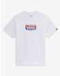 Camiseta de manga corta Vans Easy logo blanca para niño