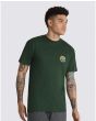Hombre con camiseta de manga corta Holder St Classic Verde frontal