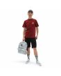 Hombre con Camiseta de manga corta Vans Holder St Classic roja frontal