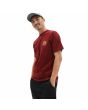 Hombre con Camiseta de manga corta Vans Holder St Classic roja lateral