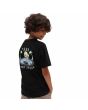 Niño con camiseta de manga corta Vans Layback Palms negra