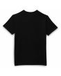 Camiseta de manga corta Vans Off The Wall Front Patch Negra para hombre posterior