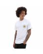 Hombre con Camiseta de manga corta Vans Permanent Vacation Blanca frontal