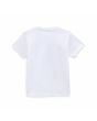Camiseta de manga Vans Print Box blanca con estampado camo azul para niño de 2 a 8 años posterior