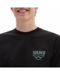 Hombre con Camiseta de manga corta Vans Shaper Type Negra logo