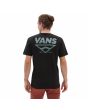 Hombre con Camiseta de manga corta Vans Shaper Type Negra posterior