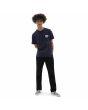 Hombre con Camiseta de manga corta Vans Shaper Type azul marino frontal