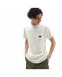 Hombre con camiseta orgánica de manga corta tejida con bolsillo Vans Patch Pocket Blanca