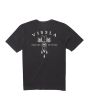 Camiseta de manga corta con bolsillo Vissla Dagger SS PKT Negra para hombre
