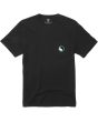 Camiseta orgánica de manga corta con bolsillo Vissla Town and Country Collab 71 negra para hombre