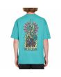 Hombre con camiseta de manga corta Volcom Alstone Temple Teal